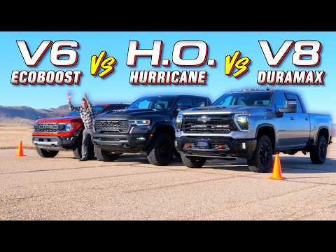 Small vs Large vs XL Truck Drag Race!