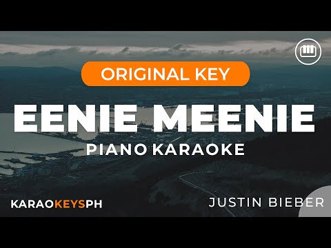 Eenie Meenie - Justin Bieber (Piano Karaoke)