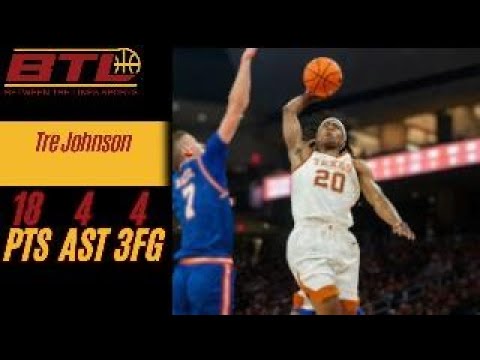 Tre Johnson 18pts and 4ast on his return game vs Northwestern State