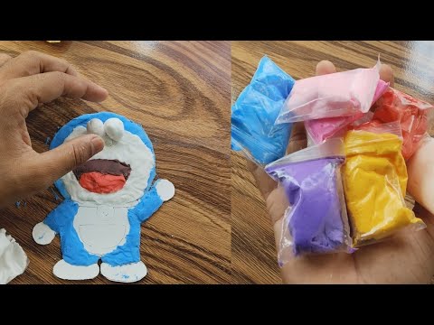 Super Clay Art - Doraemon with clay