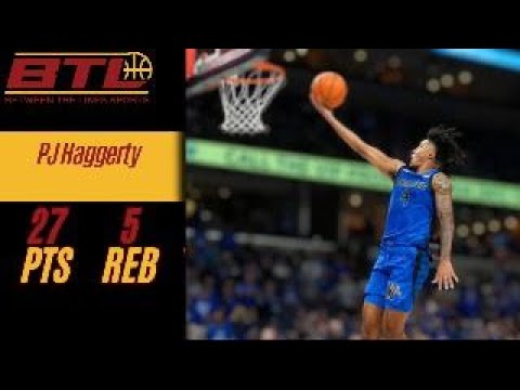 PJ Haggerty 27pts vs North Texas Mean Green