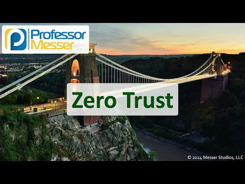 Zero Trust - CompTIA Network+ N10-009 - 1.8