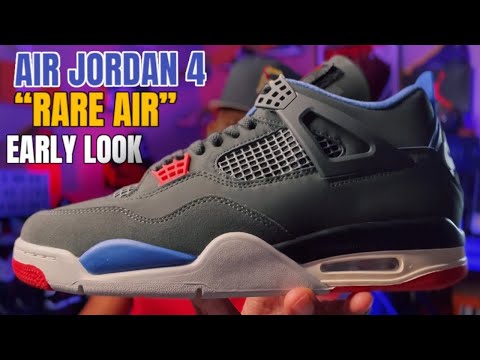 EARLY IN HAND LOOK AT THE 2025 RARE AIR JORDAN 4 WITH FACE BOX ( 3RD PARTY REVIEW )