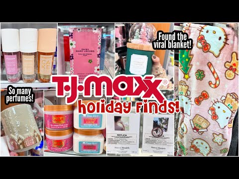 TJ MAXX HOLIDAY SHOP WITH ME + WHAT I BOUGHT?!