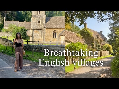 Fairytale English villages in Cotswolds + Eating cake on diet :) Slow living UK Countryside Vlog