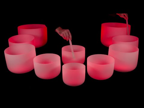 Crystal Bowls for Deep Sleep 🌀 Tranquil Healing Waves 432 Hz