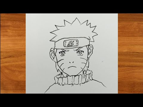 How to Draw Naruto || Step by Step || Anime Drawing || Naruto Uzumaki || Easy Drawing