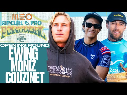 Ewing, S. Moniz, Couzinet I IMEO Rip Curl Pro Portugal presented by Corona Cero - Opening Round