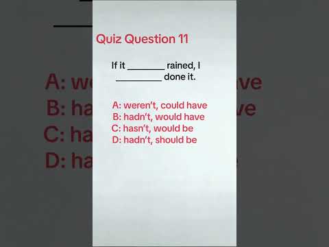 Quiz Question 11 #englishgrammar #englishquizchannel #grammarbasic