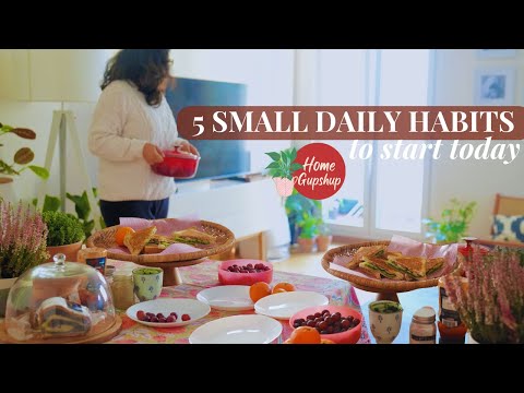 Winter morning routine / 5 good habits ☕ | Quick Breakfast recipe | 5-min easy dessert this winter