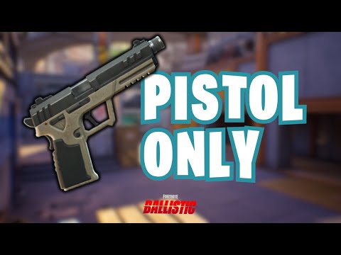 We played a pistol only Unreal ranked game... (Fortnite: Ballistic)