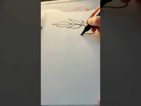 "Effortless Line Art: A Short Creative Journey" #shortsviral #drawing