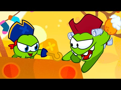 Pirate's Of The Om Nom Seas!🏴‍☠️ | Om Nom Songs | Kids Cartoons & Nursery Rhymes | Moonbug Kids