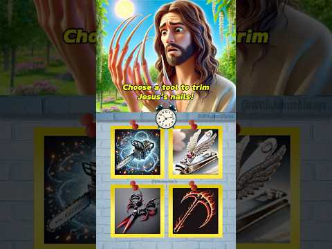 ✨ Help Jesus Recover! ✝️ Choose Wisely in This Interactive Quiz! #jesusquiz #jesus #biblestudy