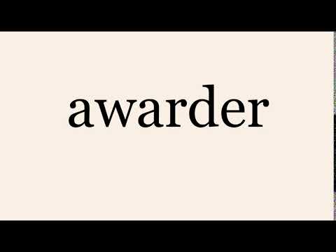 awarder