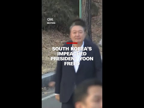 South Korea’s impeached president freed from detention