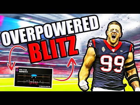 OVERPOWERED BLITZ IN MADDEN 23 #madden #madden23