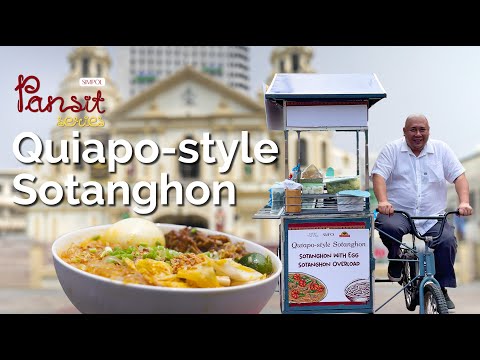 Pansit Series Episode 1: Quiapo-style Sotanghon Recipe | Chef Tatung