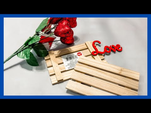 Valentine Shelf Sitter DIY || Valentine Craft || Just 1 Quick DIY