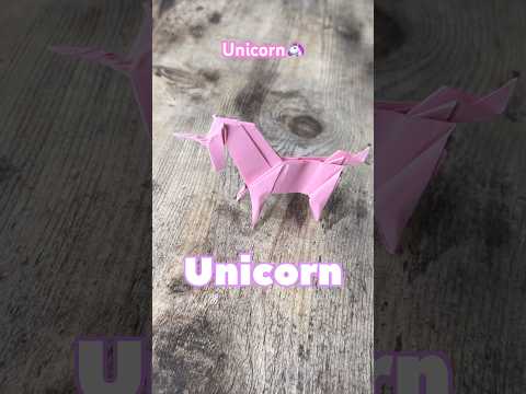 PRO LEVEL ORIGAMI UNICORN DESIGN BY JO NAKASHIMA | DIY ORIGAMI UNICORN STEP BY STEP ORIGAMI WORLD