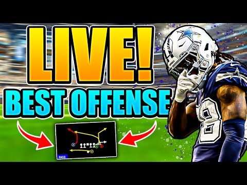 The Most Dominate Offensive Scheme in Madden 24 (LIVE!)