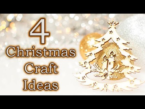 4 IDEAS🎄 Economical Christmas decoration ideas for home🎄DIY Affordable Christmas craft idea