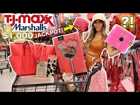 TJMAXX & MARSHALLS LUXURY SHOPPING SPREE FOR SPRING BREAK! I WAS SURPRISED!