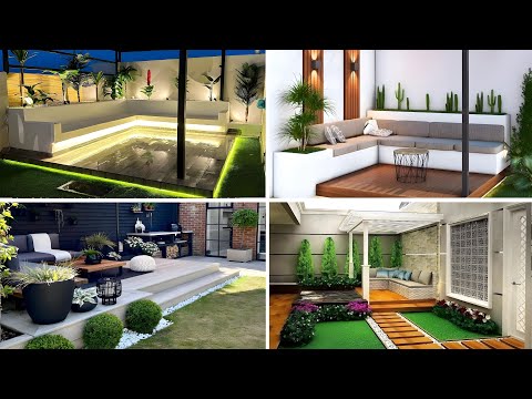 SMALL PATIO DESIGN IDEAS 2025 - MODERN BACKYARD GARDEN LANDSCAPING IDEAS 2025