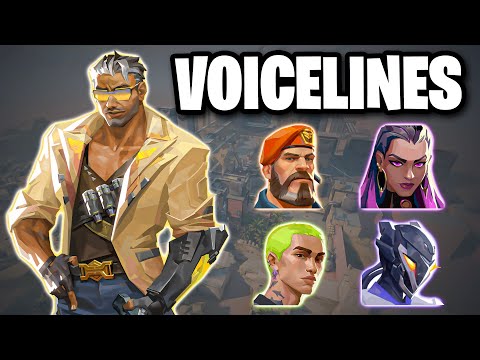 Tejo Interactions with other Agents (Voice Lines) | VALORANT