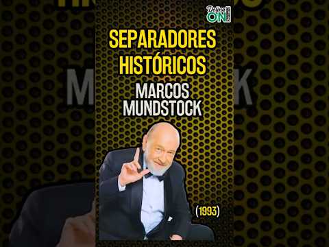 [SEPARADORES HISTÓRICOS] Marcos Mundstock dice #lavenganzaseráterrible