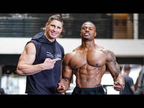 RICO VERHOEVEN & SIMEON PANDA CRAZY CHEST WORKOUT