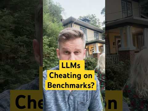 LLMs cheating on benchmarks?