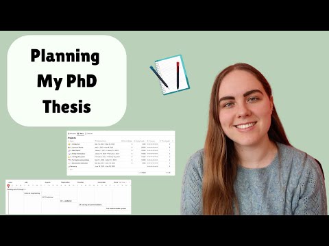 My PhD Thesis Outline - Planning for My Final Year as a Computer Science PhD Student