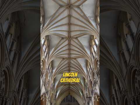 Amazing architecture of Lincoln cathedrals vault #cathedral #travelvlog #travelblogger #england