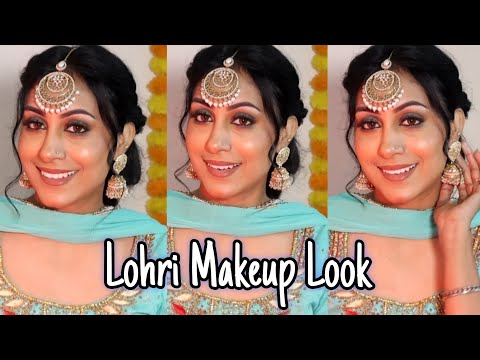 Lohri Makeup Look 2025 #lohrilook #lohrimakeup #lohri2025