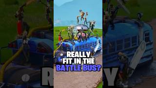 Can 100 Players Fit In The BATTLE BUS?