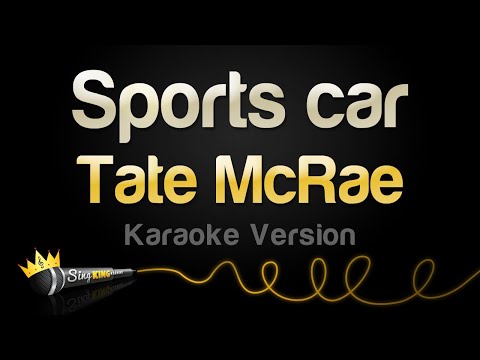 Tate McRae - Sports car (Karaoke Version)