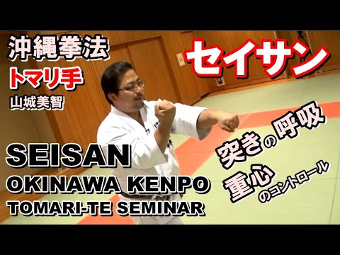 Seisan Tomari-te Okinawa Kenpo Kratedo Kata トマリ手セイサン 山城美智 沖縄拳法 空手道形