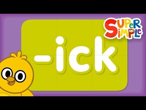 Word Family "ick" | Turn & Learn ABCs | Preschool Learning