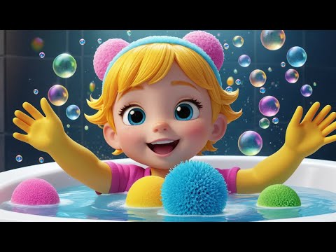 Splish, Splash, A Rainbow Bath | Fun Nursery Rhyme for Kids | Sing-Along Song