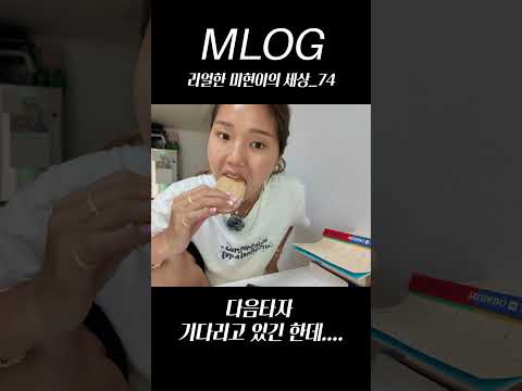 [밈PD|VLOG] mlog 리얼한 미현이의 세상_74/ 다음타자 기다리고 있긴 한데.... #mlog #shorts  #vlog