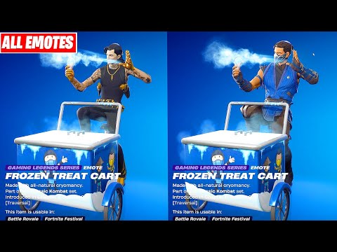 Fortnite NEW Chapter 6 Season 2 Emotes