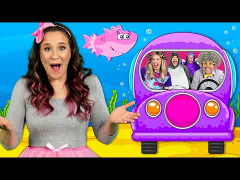 Baby Shark (Wheels on the Bus) 🦈🚌 - Kids Songs & Nursery Rhymes