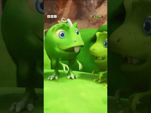 It's the Baby Pea-Rex's! #Vegesaurs | CBeebies #Shorts