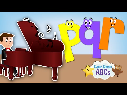 The Sounds of the Alphabet | p-q-r | ​​🌈 Super Simple ABCs