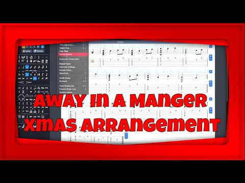 LIVE! Arranging Christmas Chord Melody with Guitar Pro