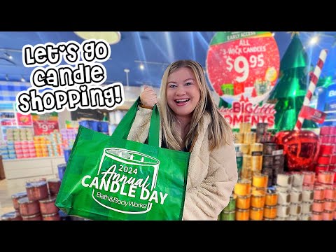 BATH & BODY WORKS CANDLE DAY HAUL 2024