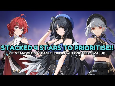 The MOST Valuable 4 Star Characters To Prioritise!! GUARANTEED Long-Term Value!! | Wuthering Waves