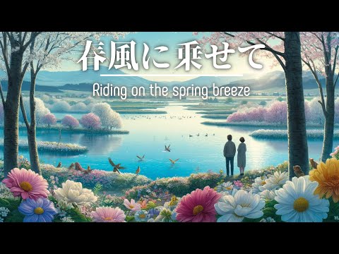 Riding on the spring breeze：Lakeside scenery and music