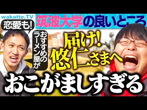 【悠仁様に届け！】筑波大学の良いところを聞いてみた！【wakatte TV】#1181